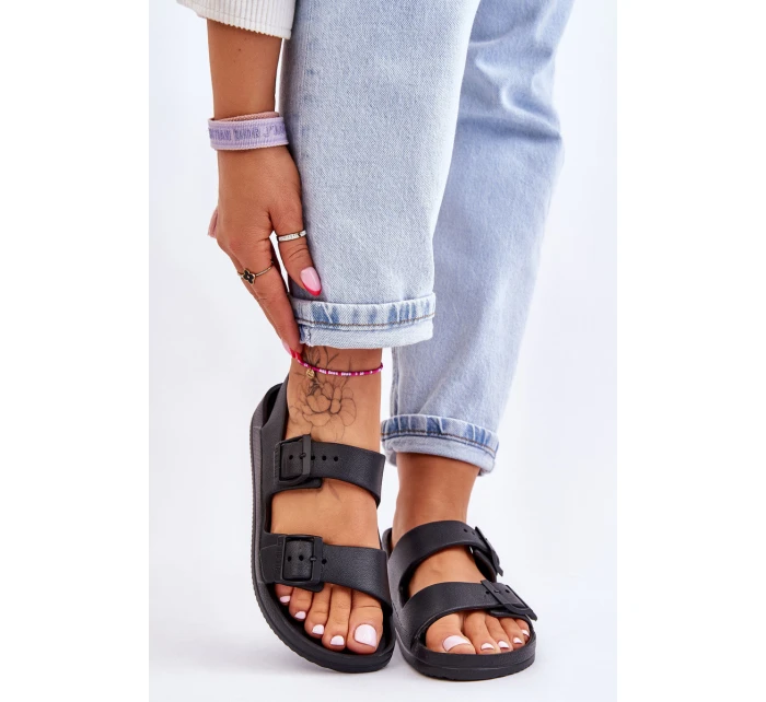 Dámské lehké sandály Big Star LL274745 Černé