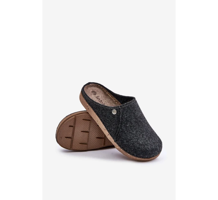 Pánská Domácí Obuv Pantofle Inblu MT000011 Grafitová