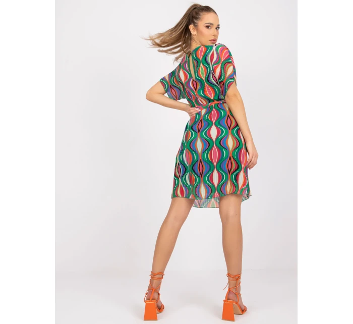 Dámské šaty-DHJ-SK-9651.51-zelené