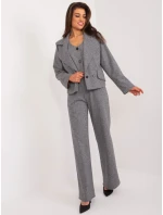 LK MA bunda 509562 1.03 šedá černá LK MA bunda 509562 1.03 šedá černá