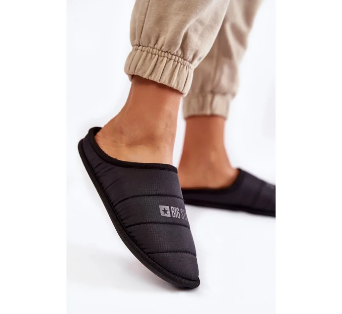 Dámské klasické pantofle Big Star KK274602 Černé