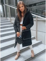 Dámská zimní bunda DIAMON PREMIUM černá FashionStreet TY2956 Dámská zimní bunda DIAMON PREMIUM černá FashionStreet TY2956