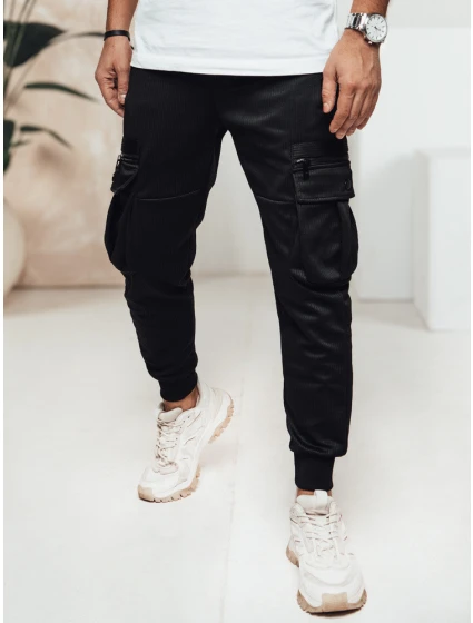 Pánské kalhoty cargo černé Dstreet model 21982875 - FashionStreet
