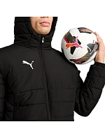 Kurtka męska Team Hooded Padded czarna 03 pánské model 21765548 - Puma