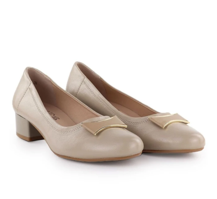 Dámské béžové lodičky Jezzi 200-15 Dámské béžové lodičky Jezzi 200-15