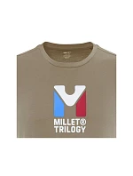 Pánské tričko MILLET Chamonix Tri Ts Ss M, béžové