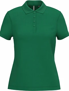 Kariban K 255 Dámské piqué polo 20.K255 kelly green