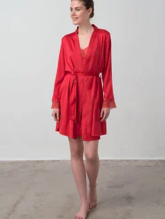 Vamp - Dámský saténový župan 16920 - Vamp