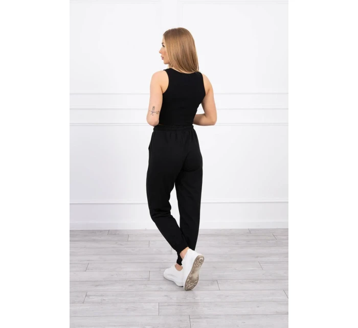 Souprava top+kalhoty černá Souprava top+kalhoty černá