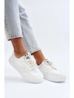 Dámské tenisky z ekokože bílé model 21648820 - Boto