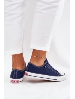 Dámské Nízké Tenisky Big Star model 21705176 Tmavě Modré - Big Star Shoes Dámské Nízké Tenisky Big Star model 21705176 Tmavě Modré - Big Star Shoes
