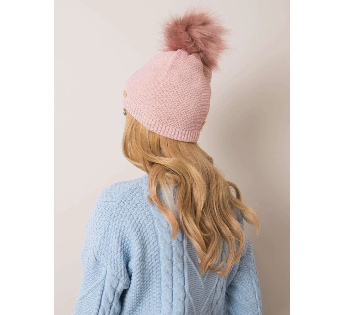 Dámská čepice.69 světle růžová