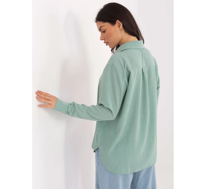 Koszula LK KS model 21858957 mietowy - FPrice Koszula LK KS model 21858957 mietowy - FPrice