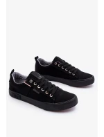 Pánské nízké Materiál tenisky Big Star KK174002 Černá