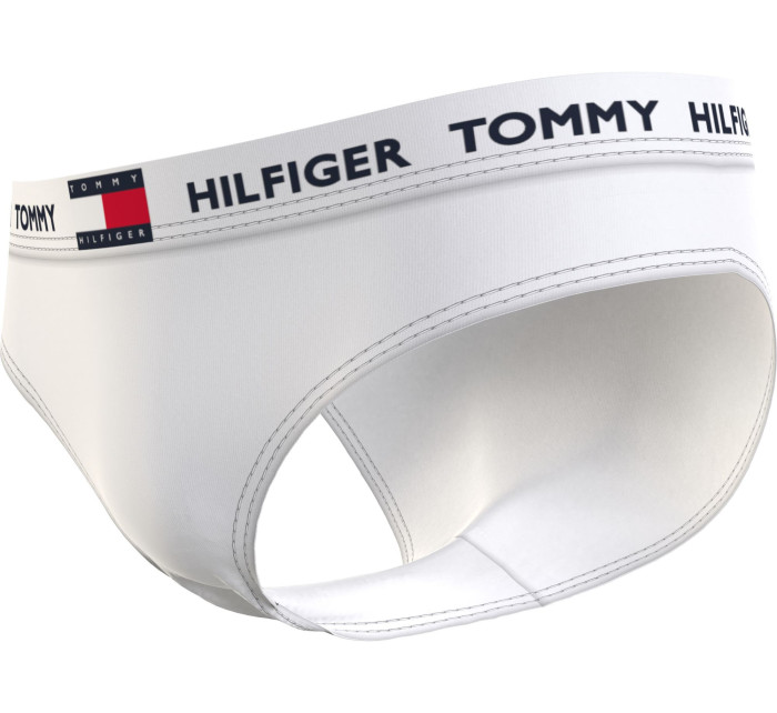 Dívčí kalhotky 2Pack BIKINI UG0UG00348 0WS černé/bílé - Tommy Hilfiger