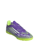 Dětské fotbal kopačky F50 Club TF Mid Jr model 21798493 Fialová se zelenou - ADIDAS Dětské fotbal kopačky F50 Club TF Mid Jr model 21798493 Fialová se zelenou - ADIDAS