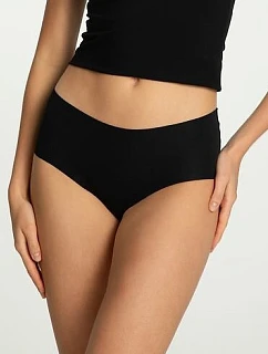 Dámské bavlněné kalhotky Mood Maxi Černá - Julimex