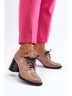 Polobotky na podpatku model 195405 Step in style Polobotky na podpatku model 195405 Step in style