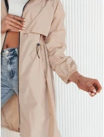 Dámská bunda parka béžová Dstreet model 21972987 - FashionStreet Dámská bunda parka béžová Dstreet model 21972987 - FashionStreet