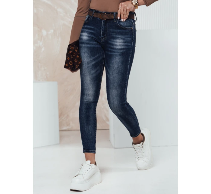 BLUEDEN dámské džínové kalhoty s páskem FashionStreet UY2317 BLUEDEN dámské džínové kalhoty s páskem FashionStreet UY2317