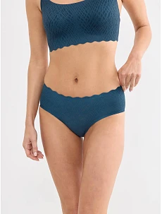 Dámské kalhotky ZERO Feel Bliss Hipster - Smoky Blue - modré 1692 - SLOGGI