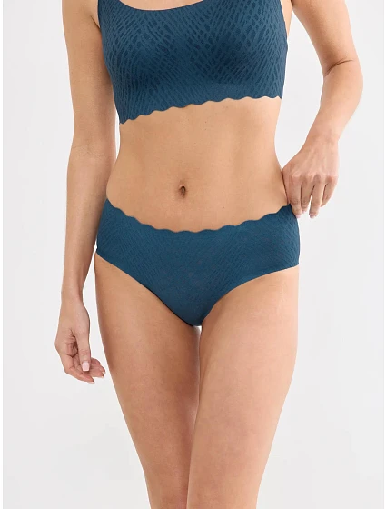Dámské kalhotky ZERO Feel Bliss Hipster - Smoky Blue - modré 1692 - SLOGGI