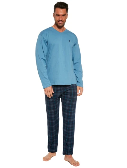 Pánské pyžamo model 18903624 Derby - Cornette Pánské pyžamo model 18903624 Derby - Cornette