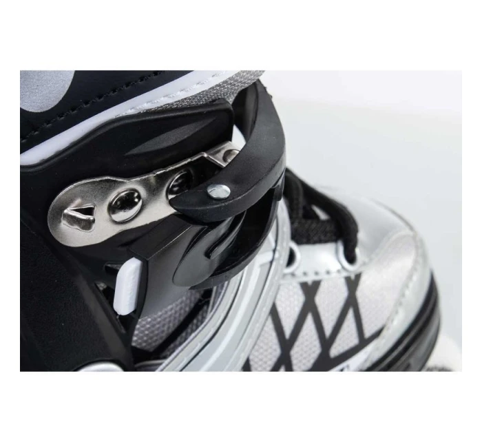 INLINE BRUSLE-KOLEČKOVÉ BRUSLE 4V1 ENERO PRO LED 30-33 ŠEDÁ