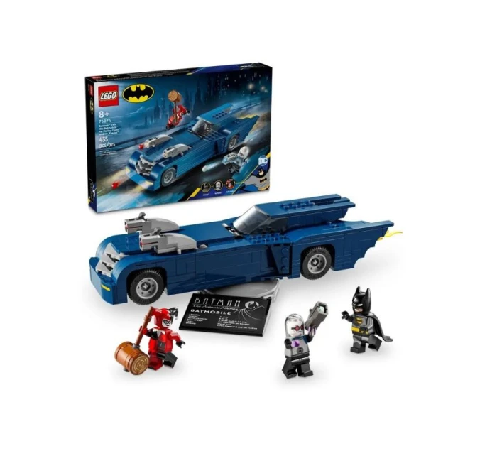 LEGO Super Heroes 76274 Batman s batmobilem vs. Harley Quinn a pan Freeze LEGO Super Heroes 76274 Batman s batmobilem vs. Harley Quinn a pan Freeze