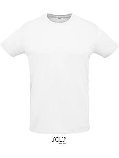 SOL'S Sprint Unisex piqué sportovní tričko 25.2995 white