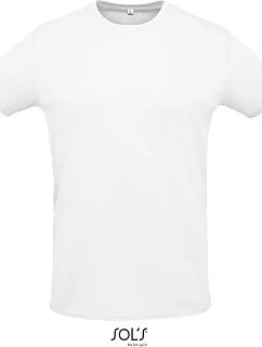 SOL'S Sprint Unisex piqué sportovní tričko 25.2995 white
