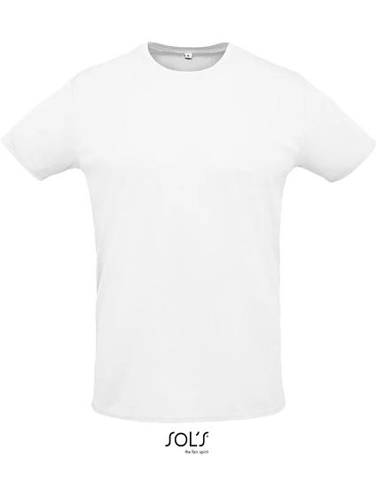SOL'S Sprint Unisex piqué sportovní tričko 25.2995 white SOL'S Sprint Unisex piqué sportovní tričko 25.2995 white