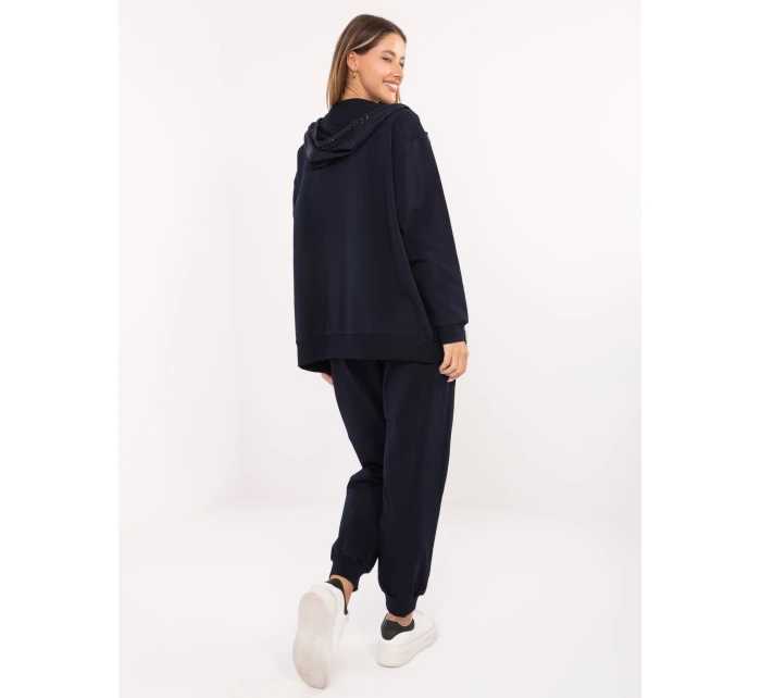 Komplet RV KMPL model 21399603 granatowy - FPrice