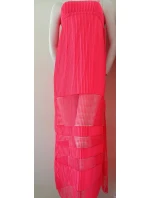 Dámské šaty  neonově růžové model 21055767 - Lisca