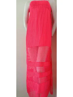 Dámské šaty  neonově růžové model 21055767 - Lisca