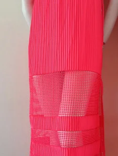 Dámské šaty Acapulco 49344 neonově růžové - Lisca