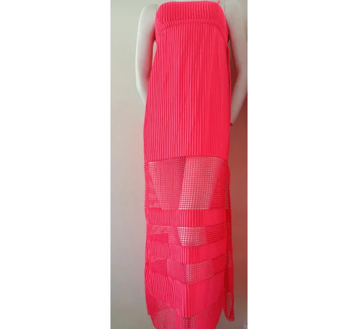 Dámské šaty  neonově růžové model 21055767 - Lisca