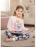 Pyžamo Cornette Kids Girl 594/210 Friendship, délka rukávů 86–128 Pyžamo Cornette Kids Girl 594/210 Friendship, délka rukávů 86–128