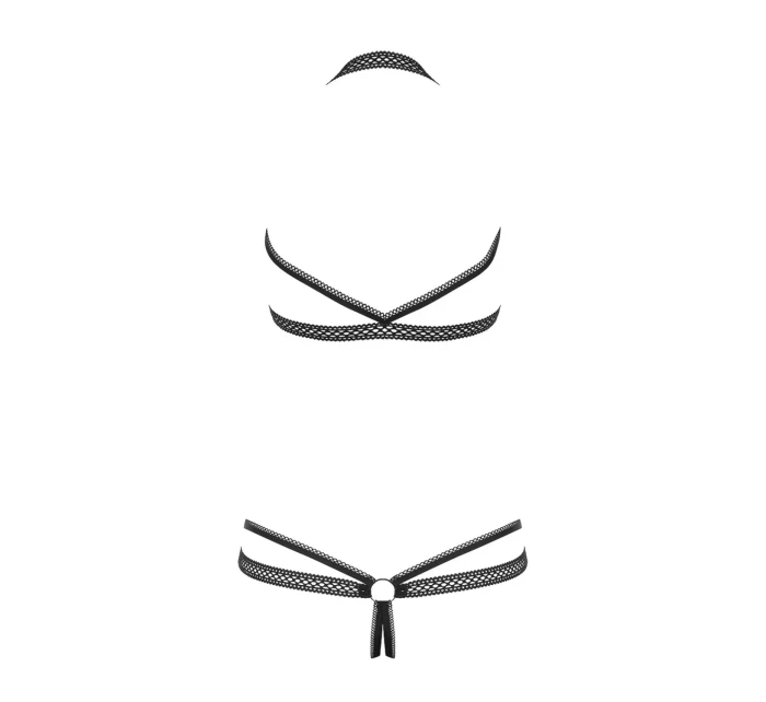 Dámská erotická souprava Darkie teddy - OBSESSIVE Dámská erotická souprava Darkie teddy - OBSESSIVE