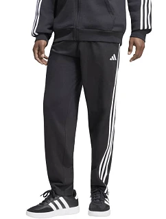 Pánské kalhoty adidas Essentials 3-Stripes Single Jersey, černé, KY6611