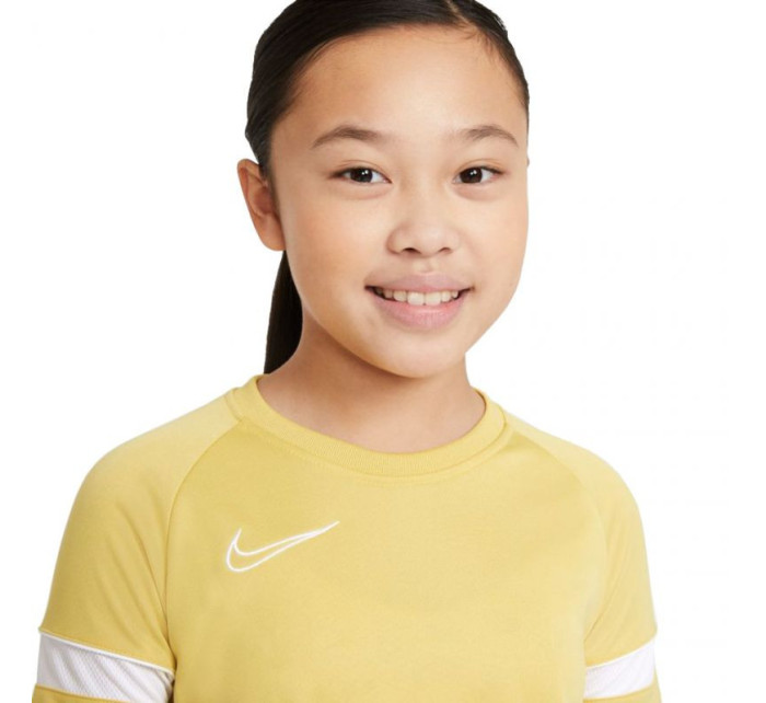 Dětské tréninkové tričko NK Df Academy21 SS Jr CW6103 700 - Nike