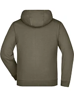 Daiber JN 355 Pánská mikina Doubleface 02.0355 olive/lime green
