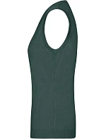 JN 656 Dámská svetrová vesta s výstřihem do V model 22487715 forest green - Daiber JN 656 Dámská svetrová vesta s výstřihem do V model 22487715 forest green - Daiber