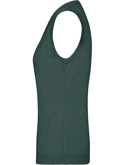 JN 656 Dámská svetrová vesta s výstřihem do V model 22487715 forest green - Daiber JN 656 Dámská svetrová vesta s výstřihem do V model 22487715 forest green - Daiber