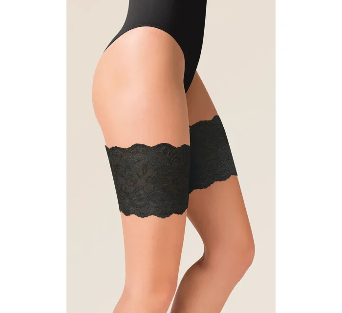 Gabriella Lace Thighband Code 509 barva:nero