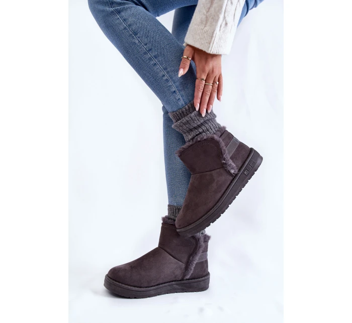 Dámské boty do sněhu Big Star model 21599759 šedé - Big Star Shoes