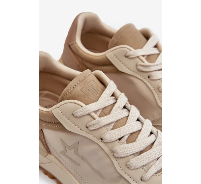 Pánské tenisky Big Star NN174067 Memory Foam System Beige Pánské tenisky Big Star NN174067 Memory Foam System Beige