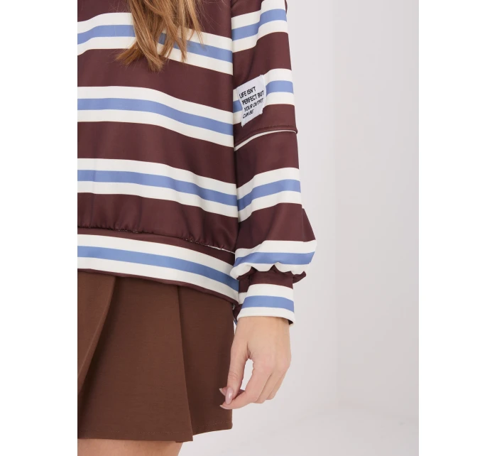 Mikina IT BL 9780 1.48 tmavě hnědá