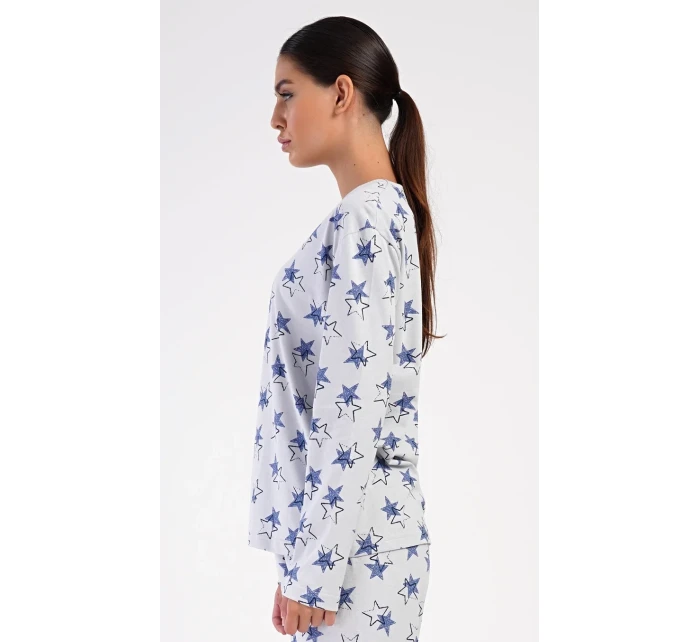 Dámské pyžamo dlouhé Stars