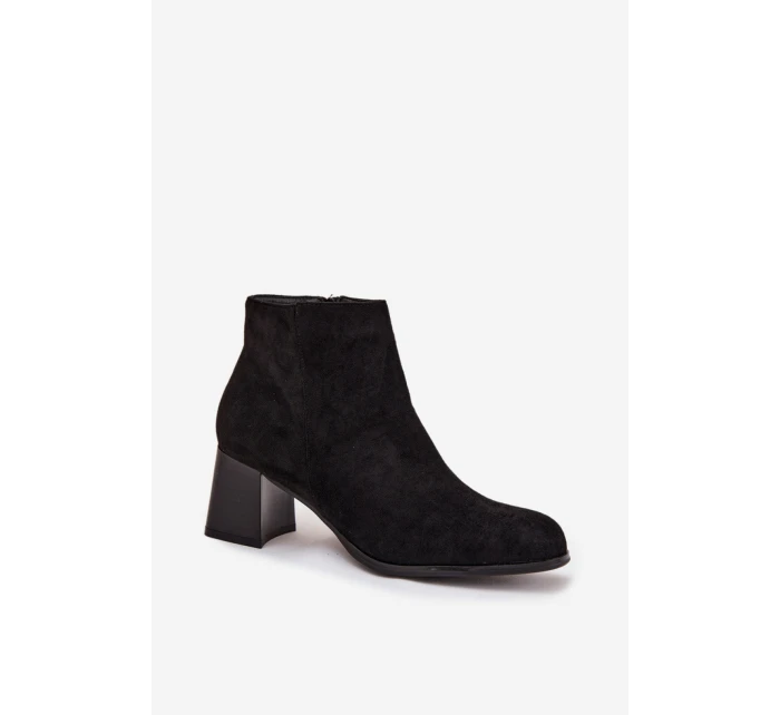 Boty na podpatku  model 220711 Step in style